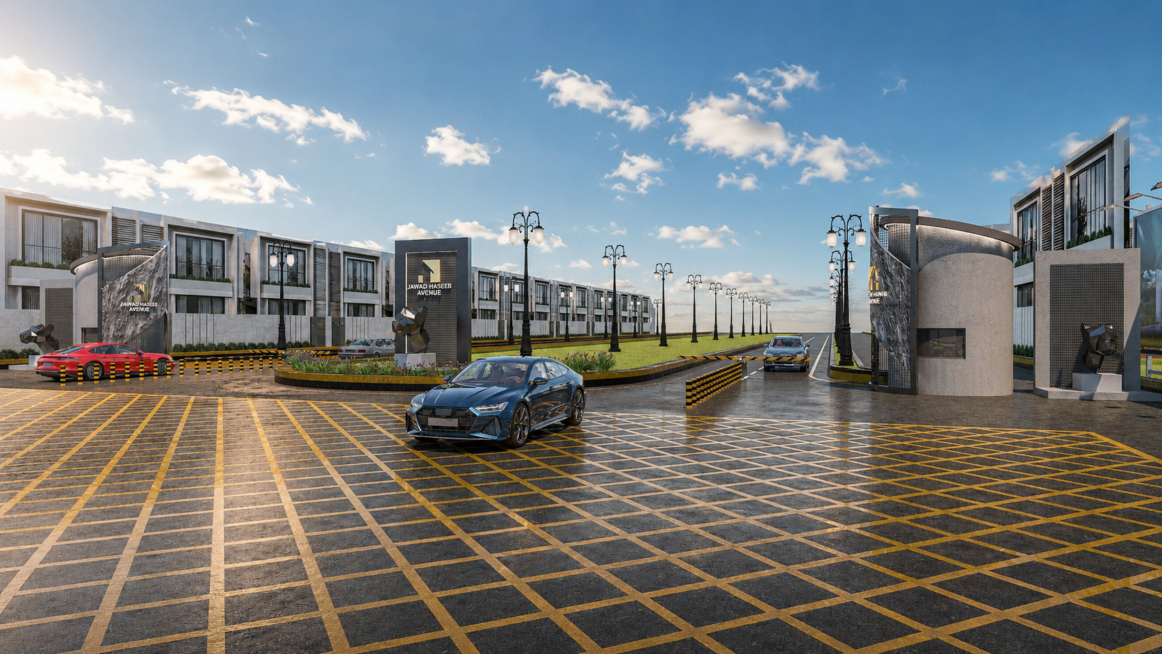 Jawad Haseeb Avenue Societies Main View