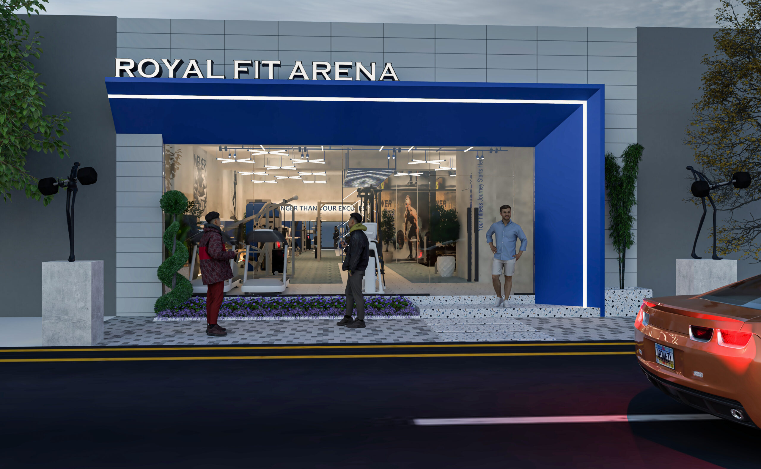 Royal Fit Arena Gym View